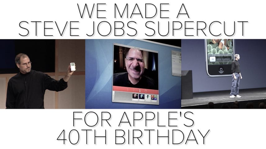 We made a Steve Jobs supercut for Apple's 40th birthday
