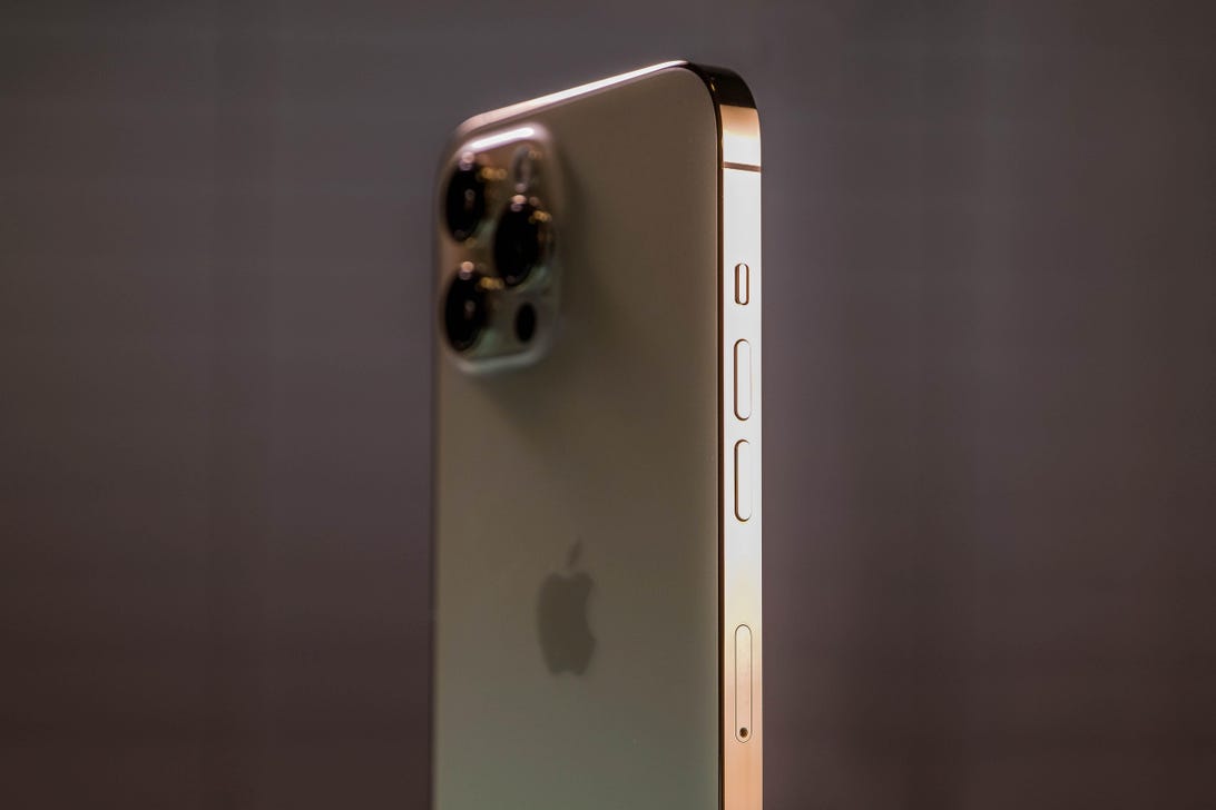 The Iphone 12 Pro Max Looks Premium In Gold Cnet