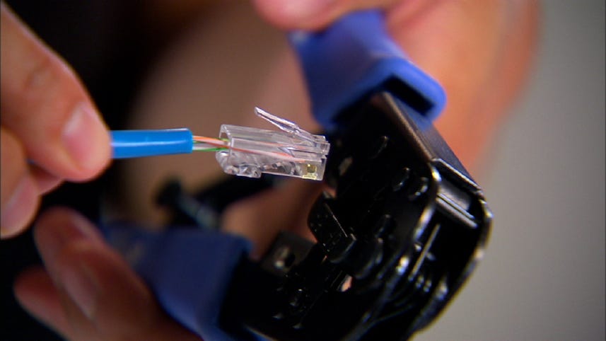 How to make your own network cable and port