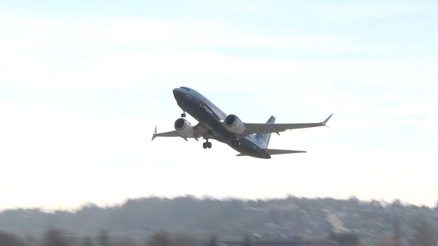 Watch Boeing's 737 MAX 7 complete its first test flight