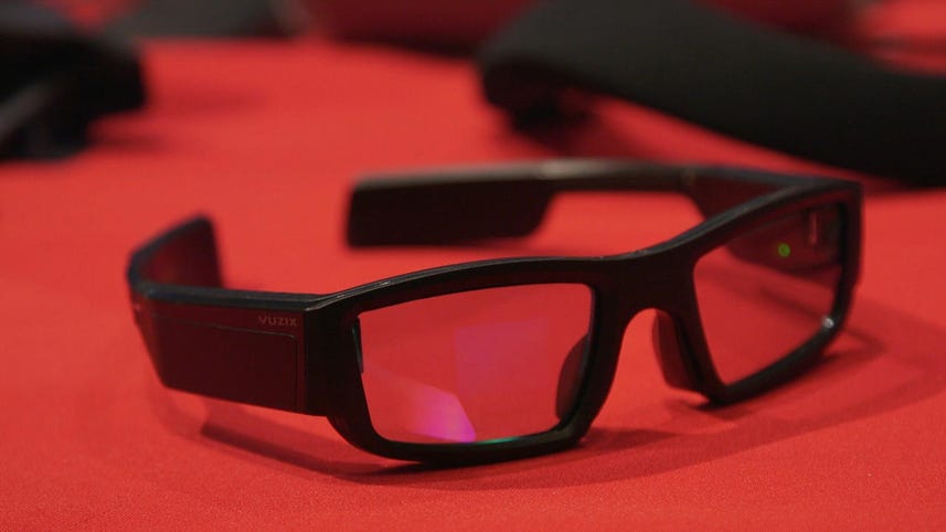 Vuzix Blade is a pair of glasses with Amazon Alexa