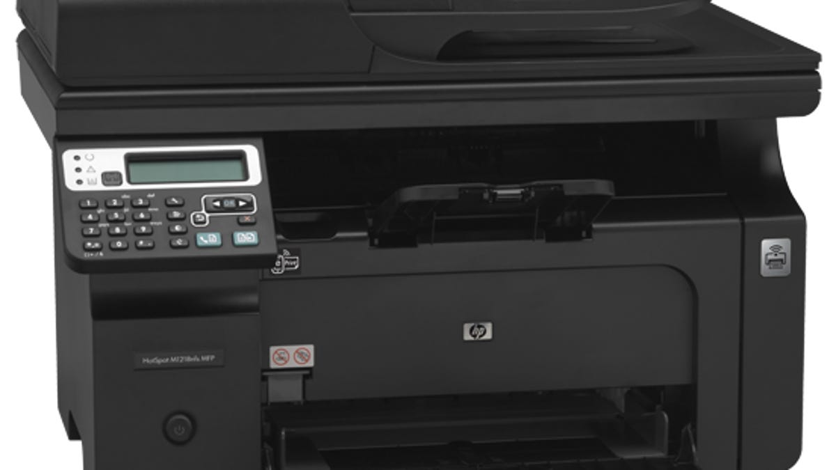 HP Hotspot LaserJet Pro M1218nfs MFP