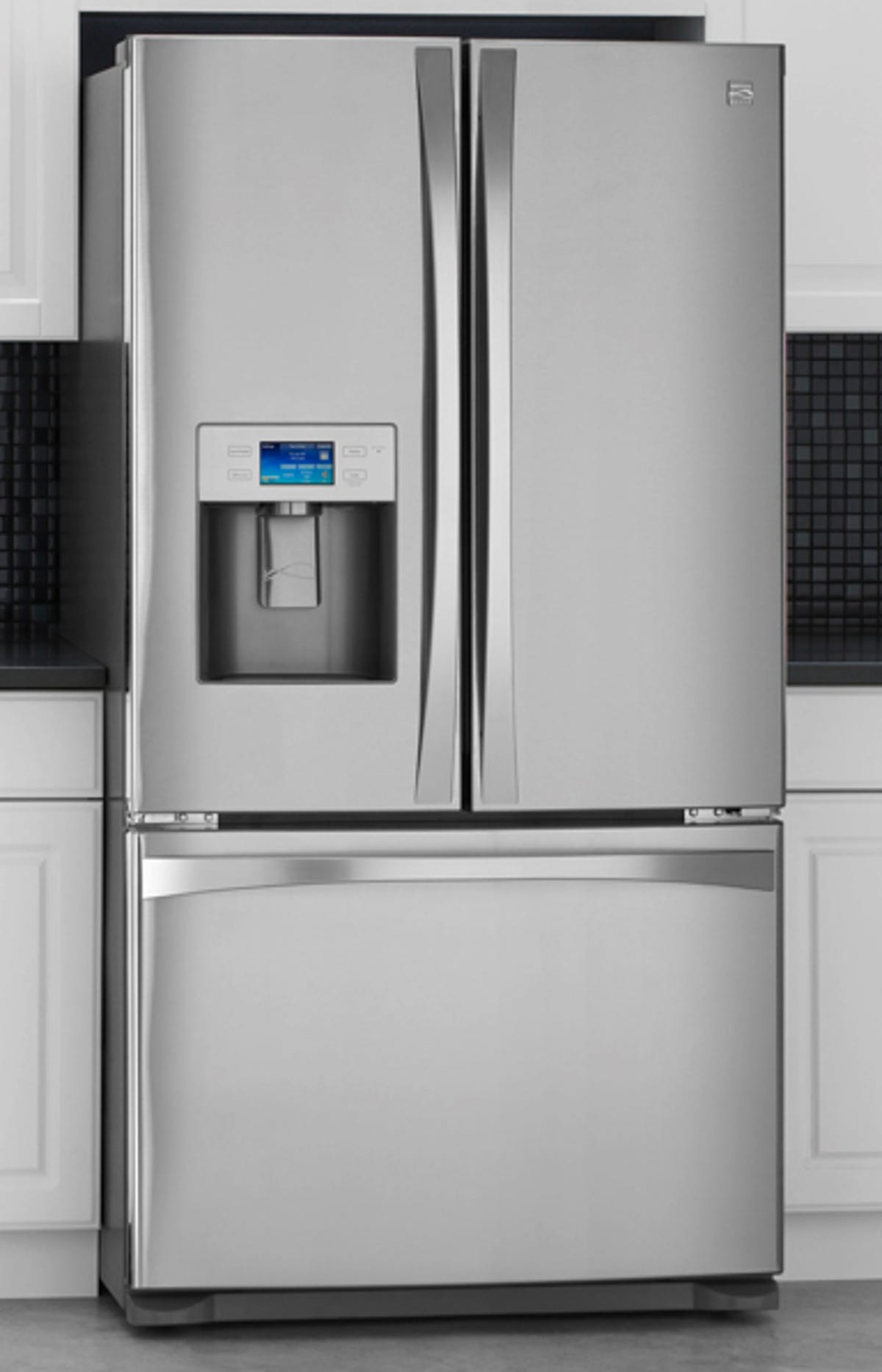 The 2010 Kenmore refrigerators feature smooth styling and a large capacity.