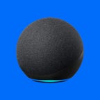 Amazon Echo 4th Gen smart speaker in charcoal color