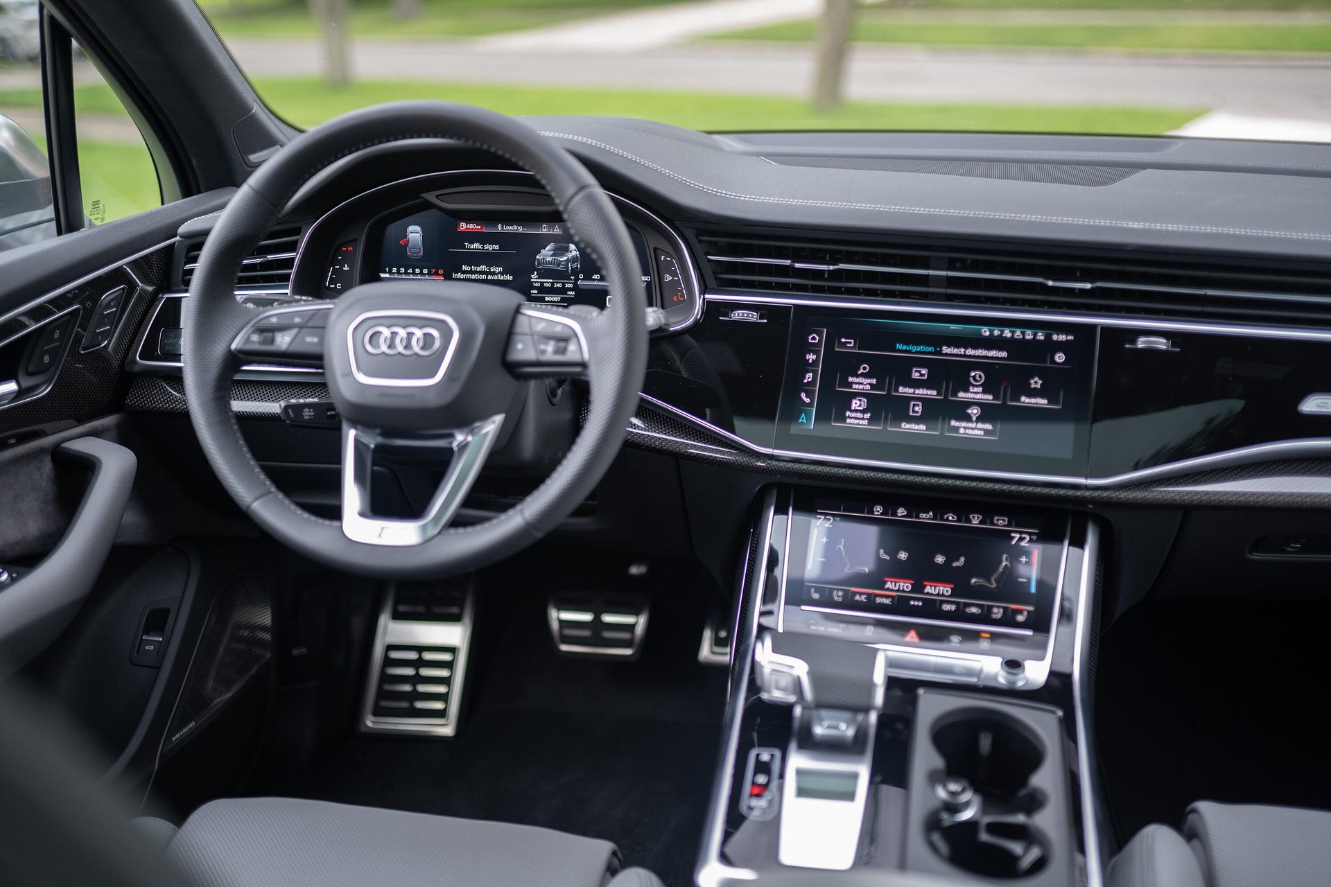 2021 Audi SQ7 dashboard