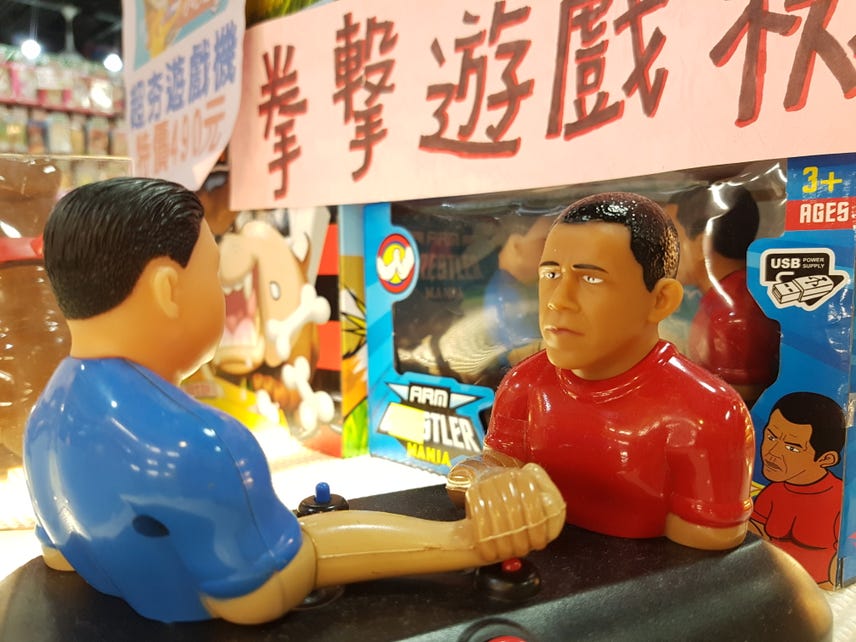 Obama the Arm Wrestler? Exploring Taipei's underground tech and toy scene