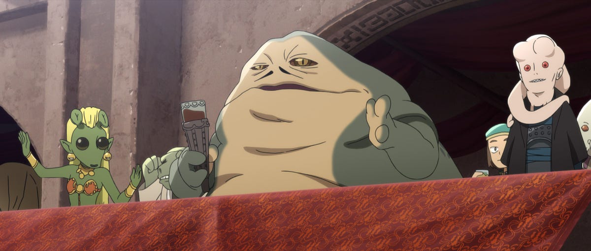 Jabba in Star Wars: Visions