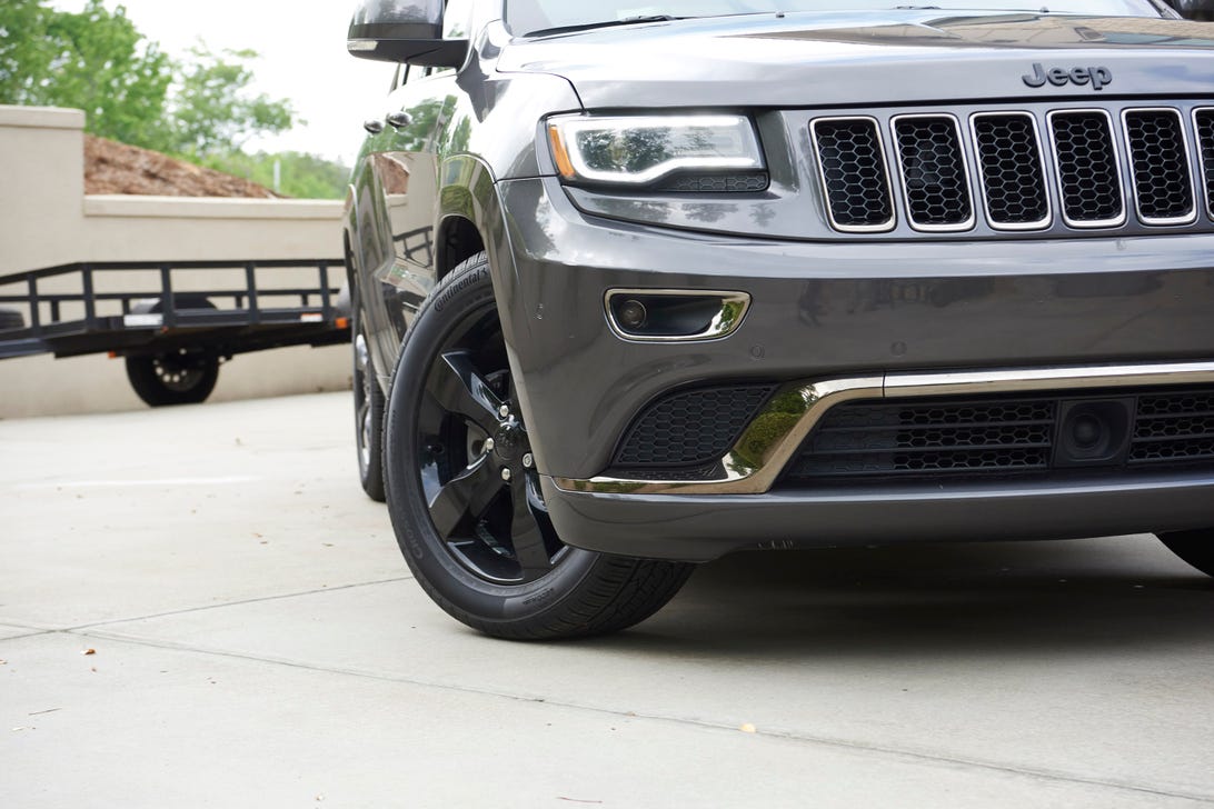 Continental tires on a Jeep Grand Cherokee