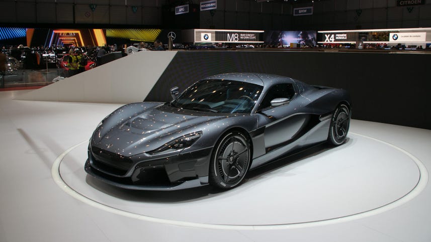 Rimac's Concept 2 EV lights up Geneva with 1,900 horsepower
