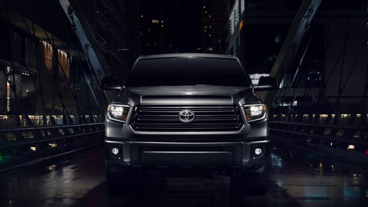 2021 Toyota Tundra Nightshade edition - front end