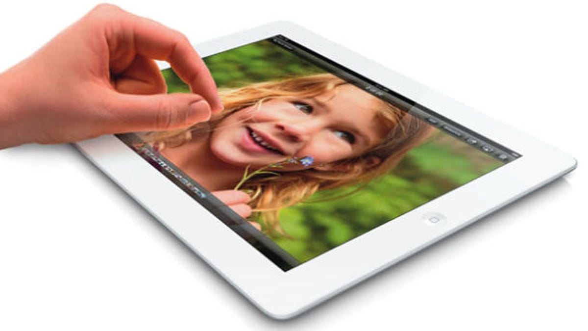 The fourth-generation iPad.