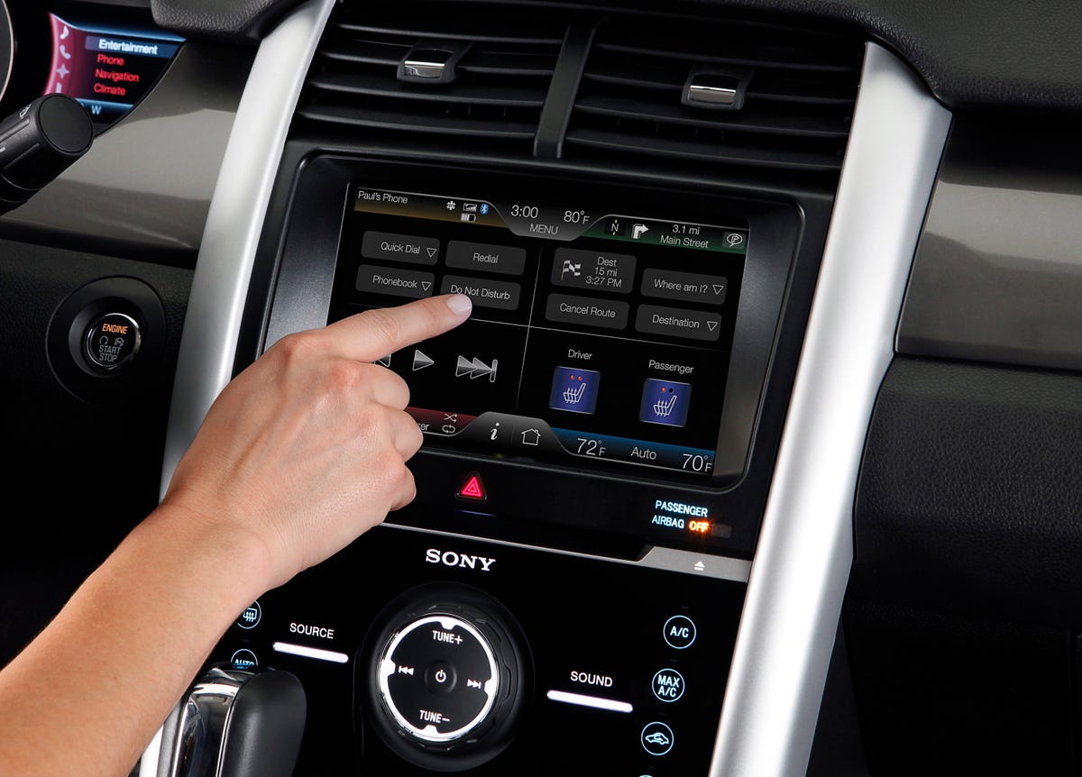 2011 Ford vehicles equipped with MyFord and MyLincoln Touch will feature a "Do Not Disturb" button for Bluetooth-synced phones.