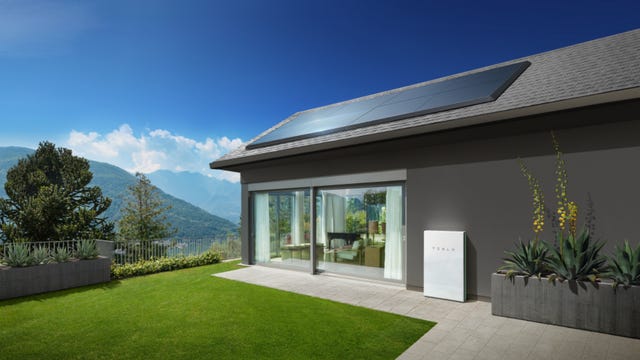 Tesla solar panels
