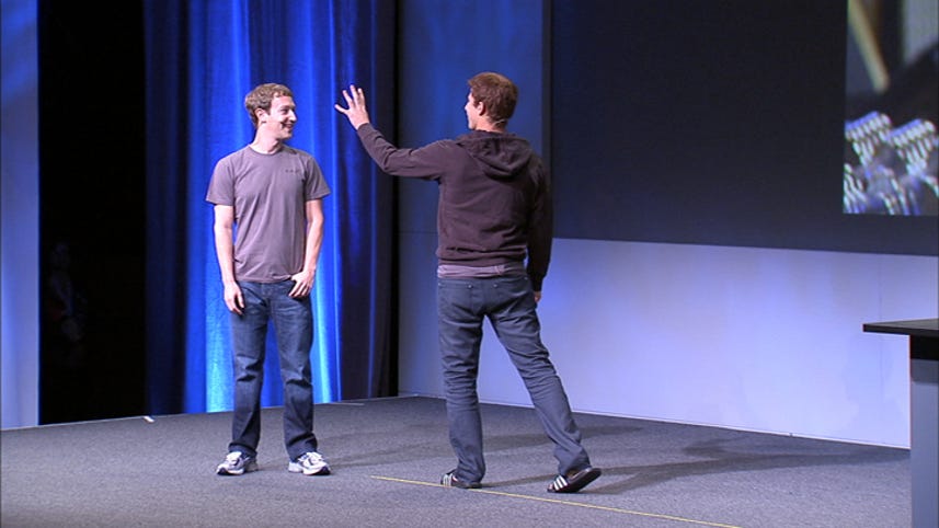 SNL's Andy Samberg kicks off F8 as Mark Zuckerberg