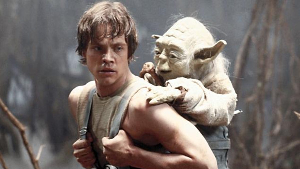 While training to be a Jedi as Luke Skywalker, Mark Hamill often gave Yoda a lift.