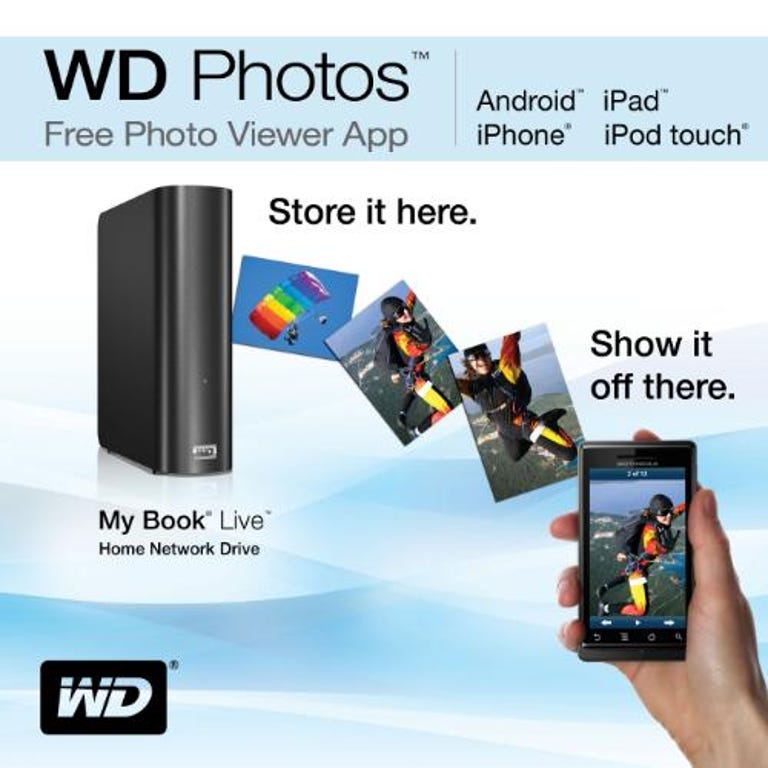 Western Digital's home NAS servers now support Android-based smartphones.