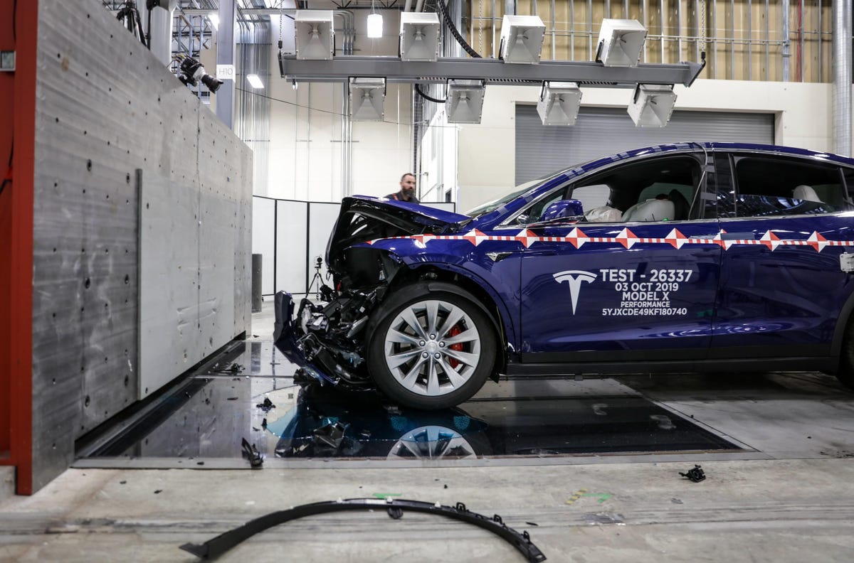 Tesla Crash Test Lab