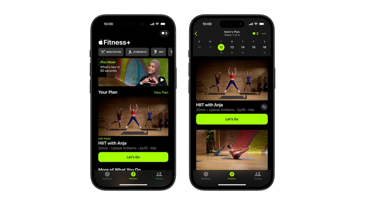 Apple Fitness Plus Custom Plans