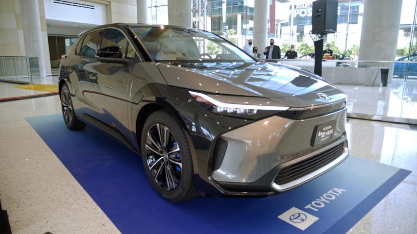 Toyota BZ4X Concept has a clunky name and a cool look