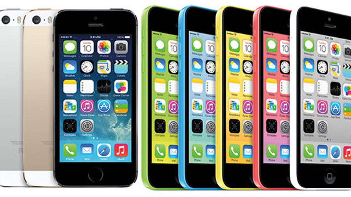 The iPhone 5S and 5C are wending their way around the world.