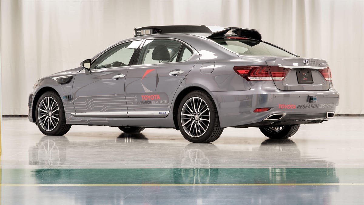 Toyota Platform 3.0 Autonomous Test Vehicle
