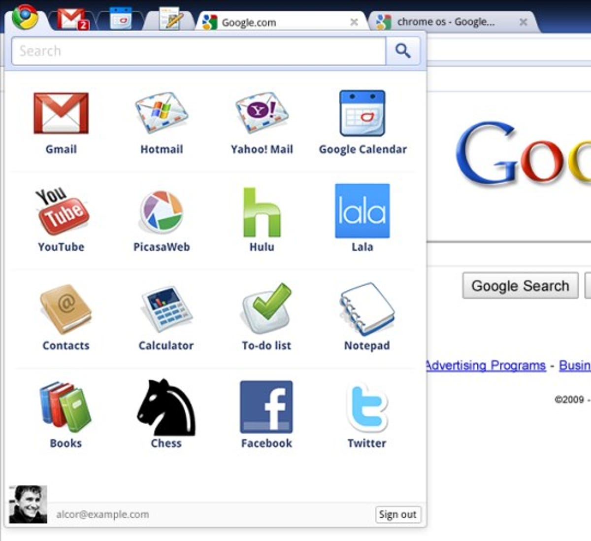 Google's Chrome OS