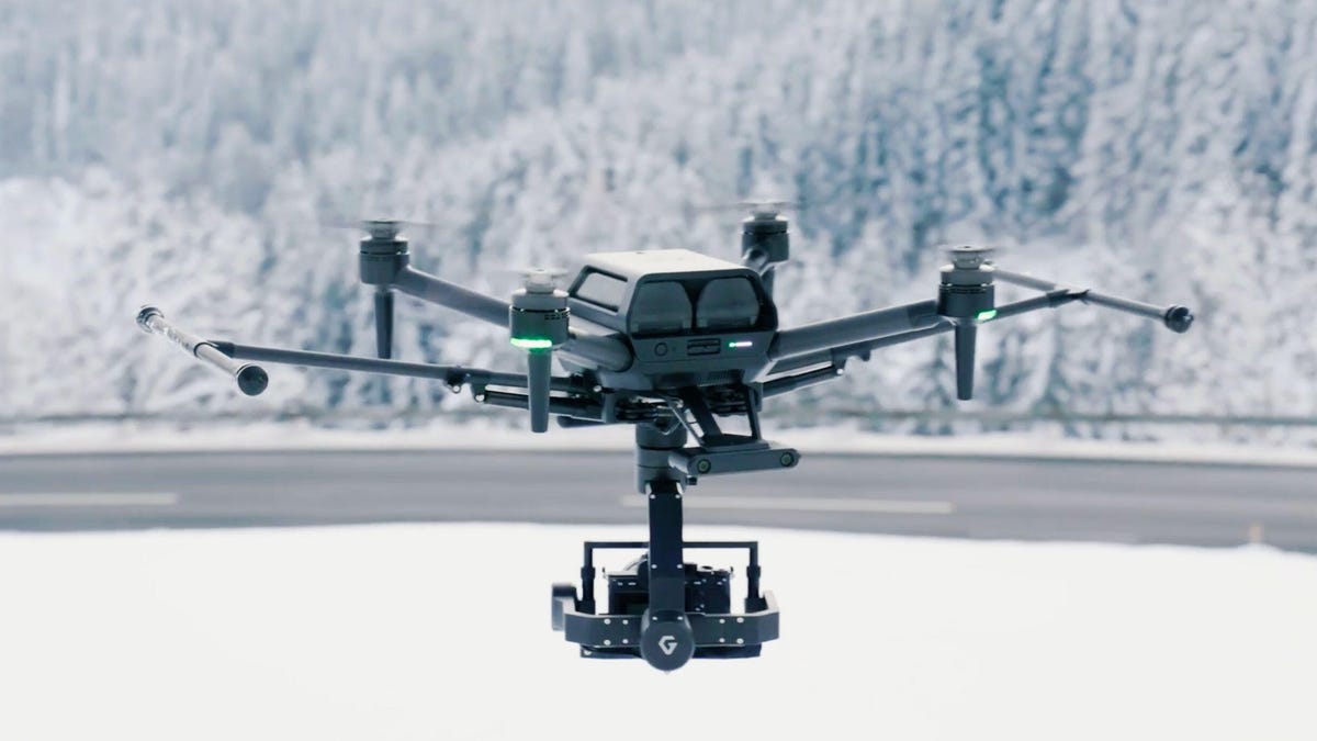 Sony debuted its Airpeak drone at CES 2021.