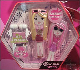 Barbie Girls MP3 player