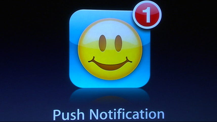 iPhone OS 3.0: Push notification