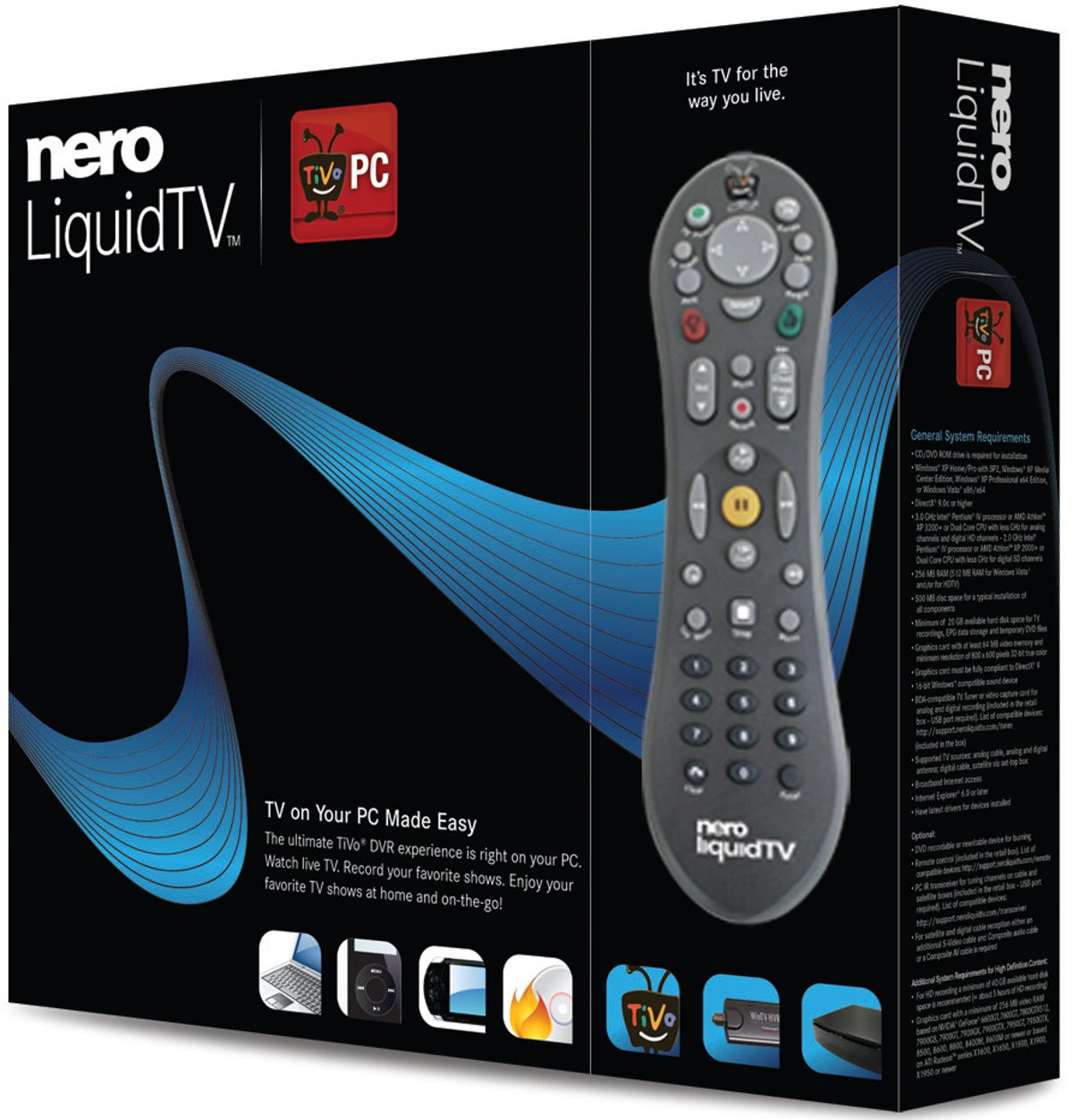 Nero Liquid TV box