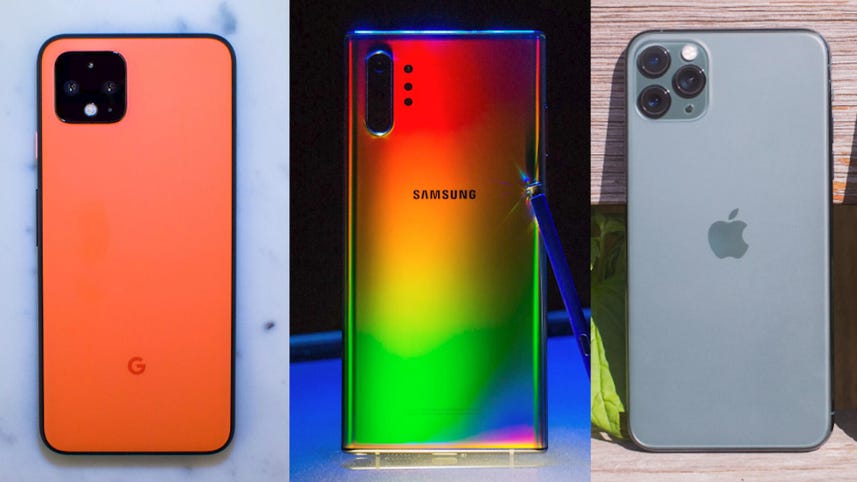 Comparing high-end phones and their excellent cameras