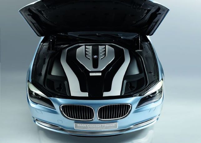 BMW Concept 7-series ActiveHybrid engine