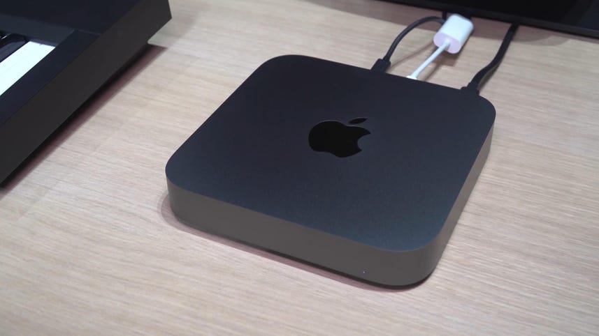 Mac Mini: Apple's tiny desktop computer gets an all-new design