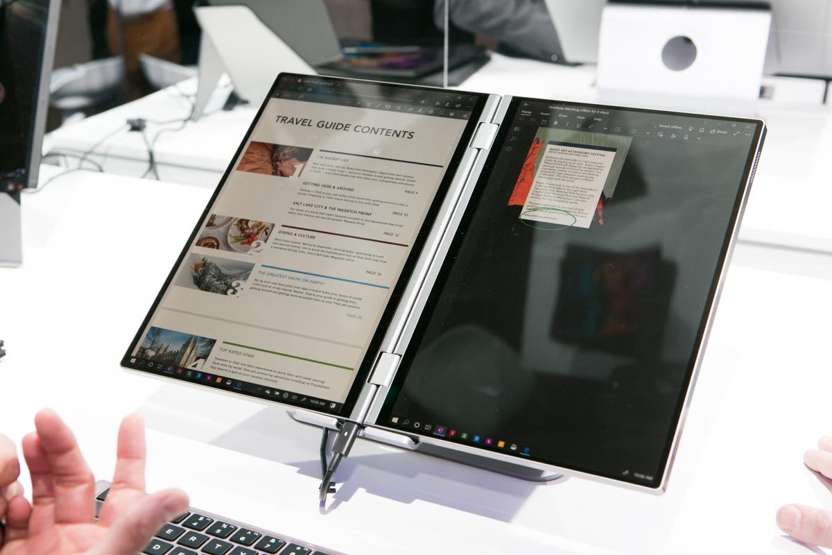 Dell Dual Screen Laptop Concept CES 2020
