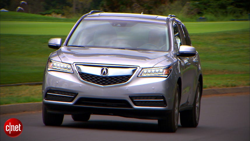 Tech-filled Acura MDX transports seven passengers