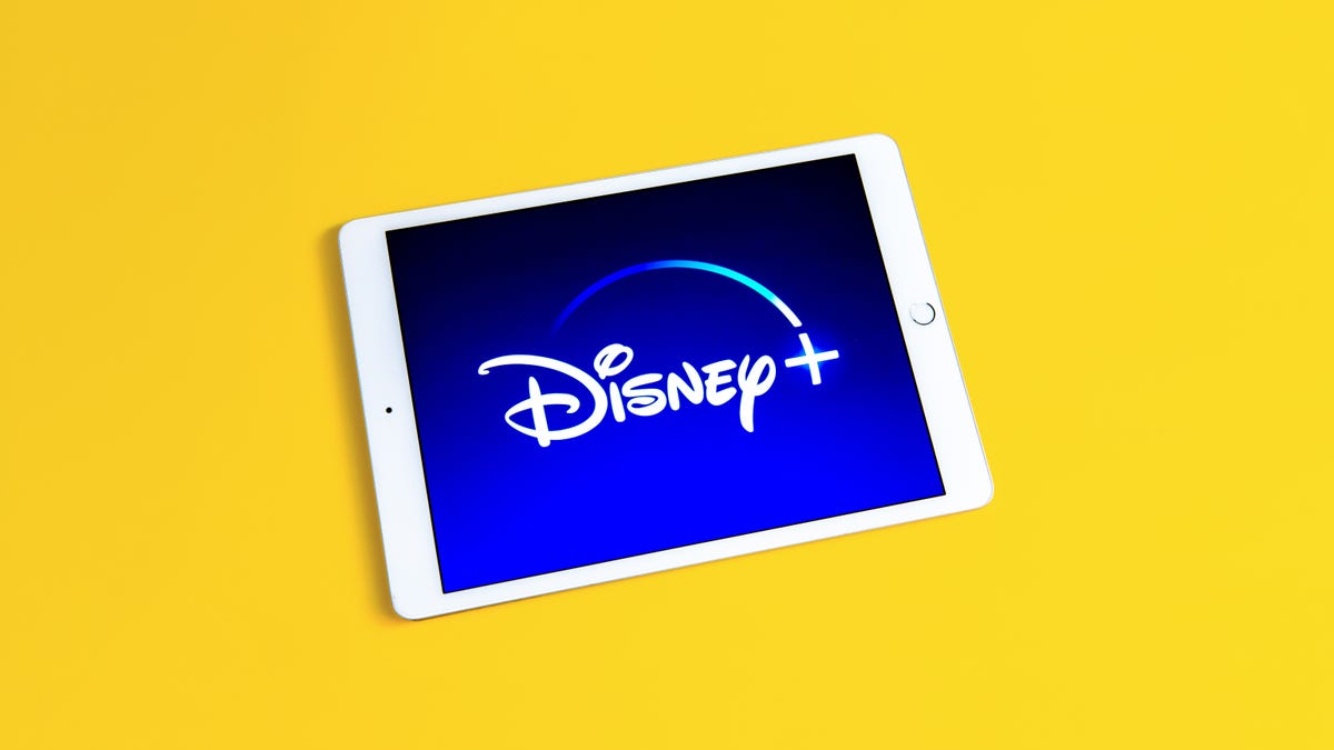 Disney Plus logo on a phone