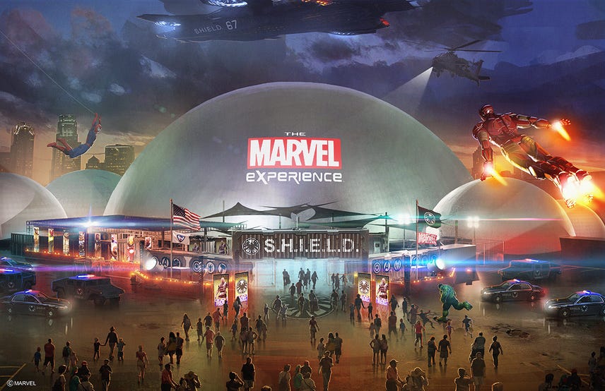 Marvel Experience turns you into an Avenger