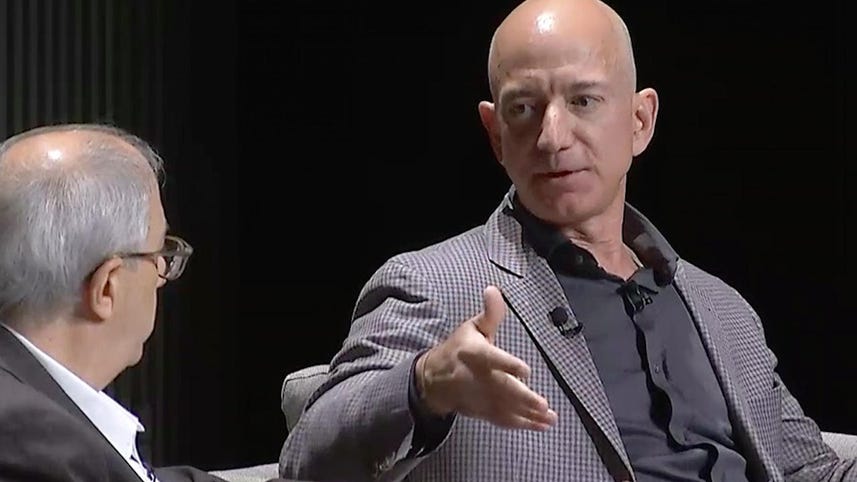 Jeff Bezos details space ambitions