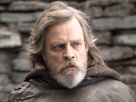 <p>Mark Hamill as Luke Skywalker in The Force Awakens.&nbsp;</p>