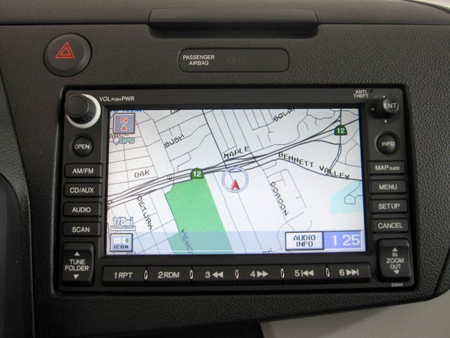Honda CR-Z navigation