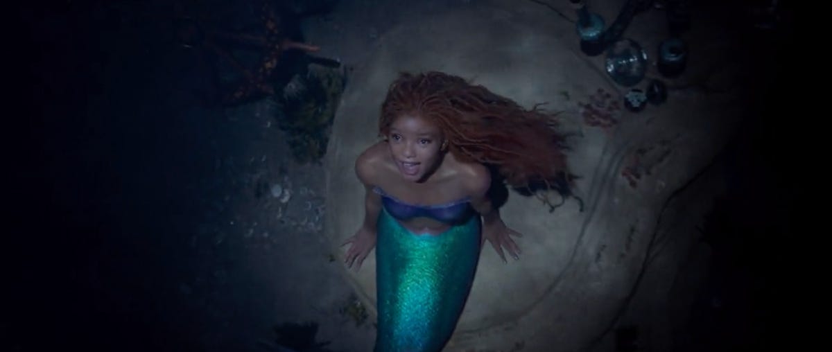 Halle Bailey as Disney's Little Mermaid