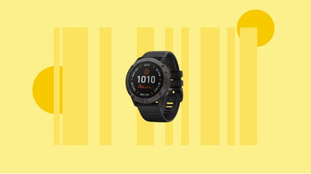 Garmin Fenix ​​6x Pro Solar GPS Smart Watch