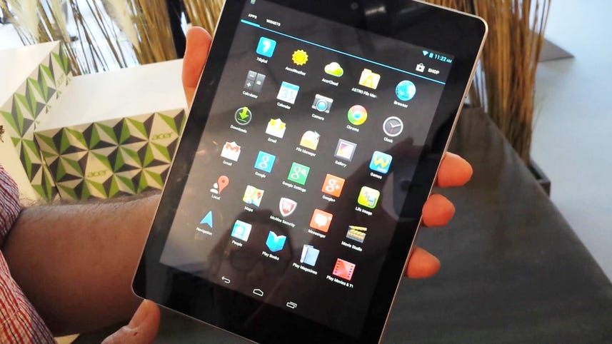 Acer Iconia A1: budget competitor to iPad Mini?
