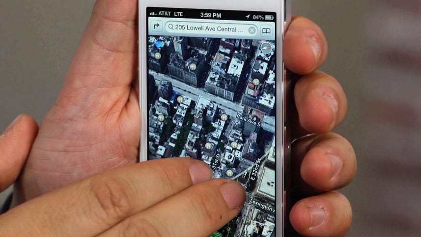 Maps on the iPhone 5: A First Look
