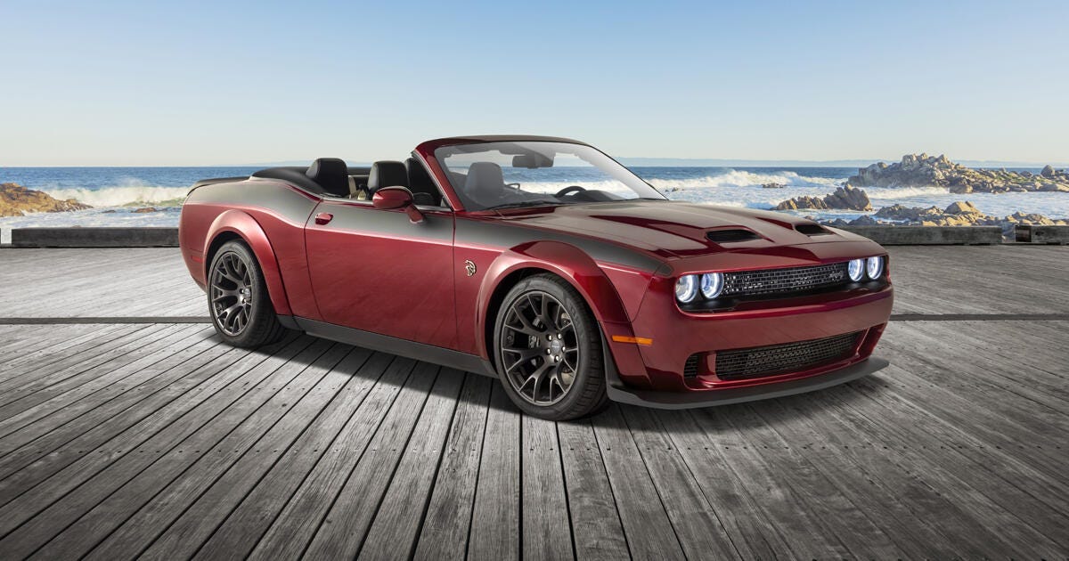Dodge facilite la transformation de votre Challenger en cabriolet
