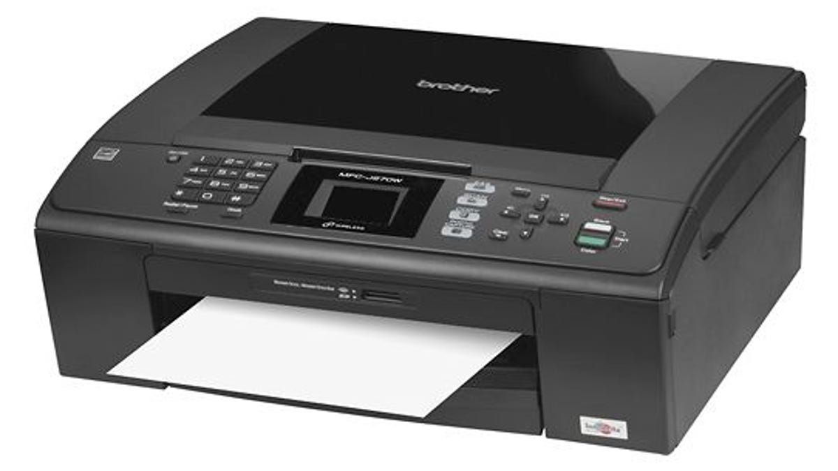 The Brother MFC-J270w is a compact, wireless multifunction printer.
