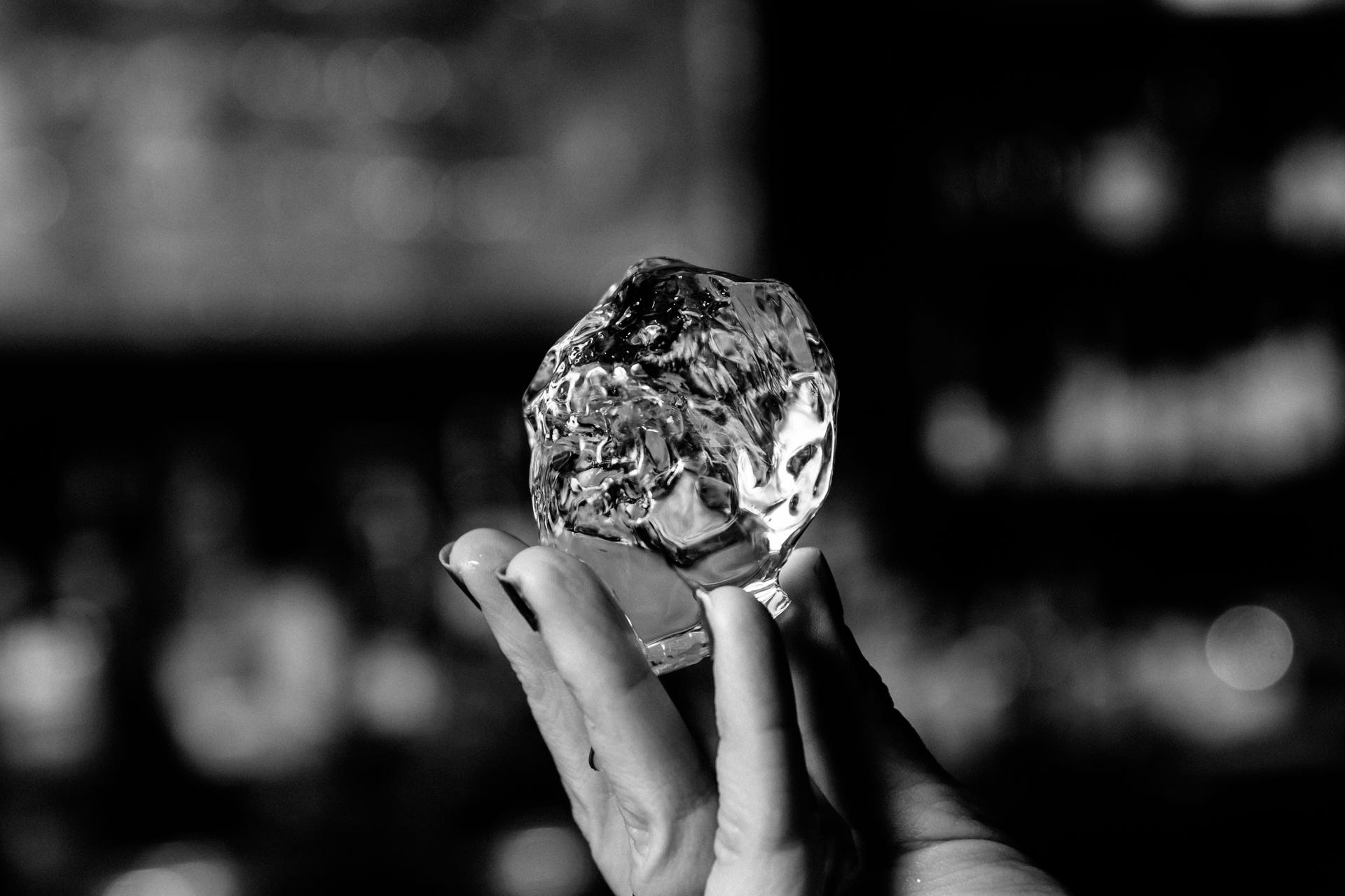 Premium Aluminium Japanese Ice Ball Press Clear Ice Cube Diamond