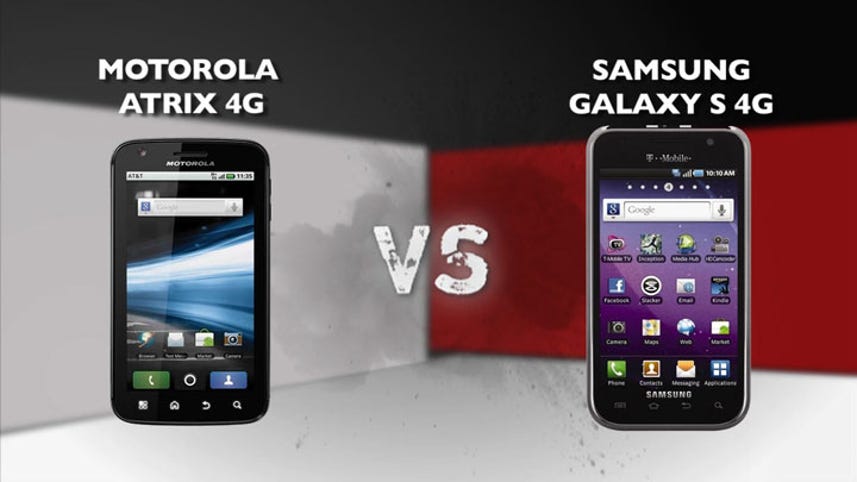 Motorola Atrix 4G vs. Samsung Galaxy S 4G