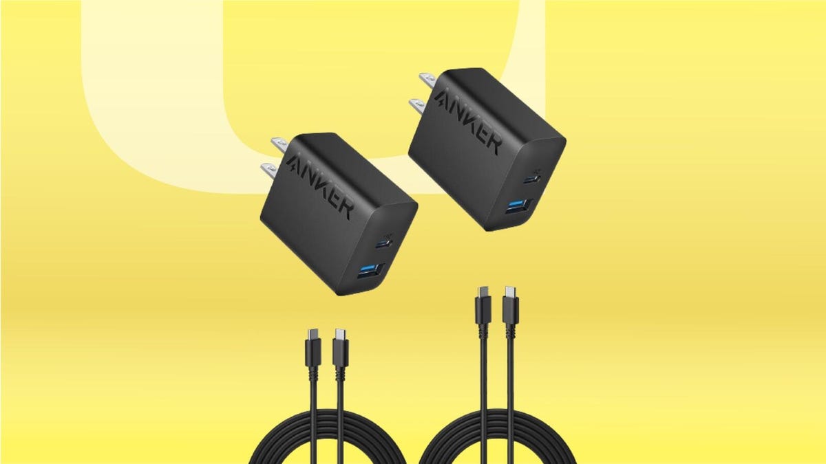Snag 2 Anker USB-C Fast Chargers and Cables for Only $13 With Amazon Prime - CNET