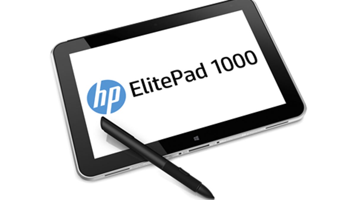 HP describes the new ElitePad 1000 has having Windows 8.1 with 64-bit compatibility. It also sports a 4G/LTE modem, to date, unusual for a Windows tablet.